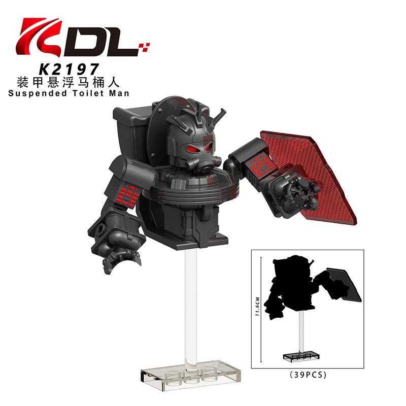 Duchess Toilet Man New Gman5.0 Blocks Female Special Forces Bricks For Toys Gifts Action Figures Building Blocks For Children