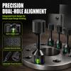 4pcs Precision Machined Flange Alignment Pin Detachable Thread Pipe Flange Pin  Industrial Equipment