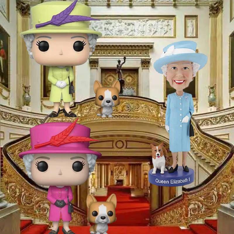 Queen Elizabeth Ii Dog Shakes His Head Ornament For Home Decoration