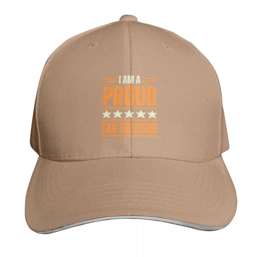 Proud Tax Advisor Baseball Cap Funny Hat Luxury Cap Golf Wear Golf Hat Unisex Womens