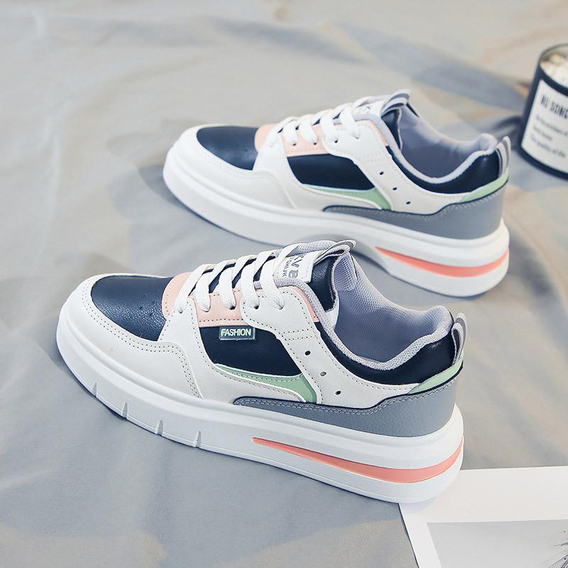 

маленькие белые туфли женские 2024 новые универсальные популярные белые туфли студенческие туфли для серфинга весна и осень популярная спортивная и женская обувь для отдыха 35 чёрный