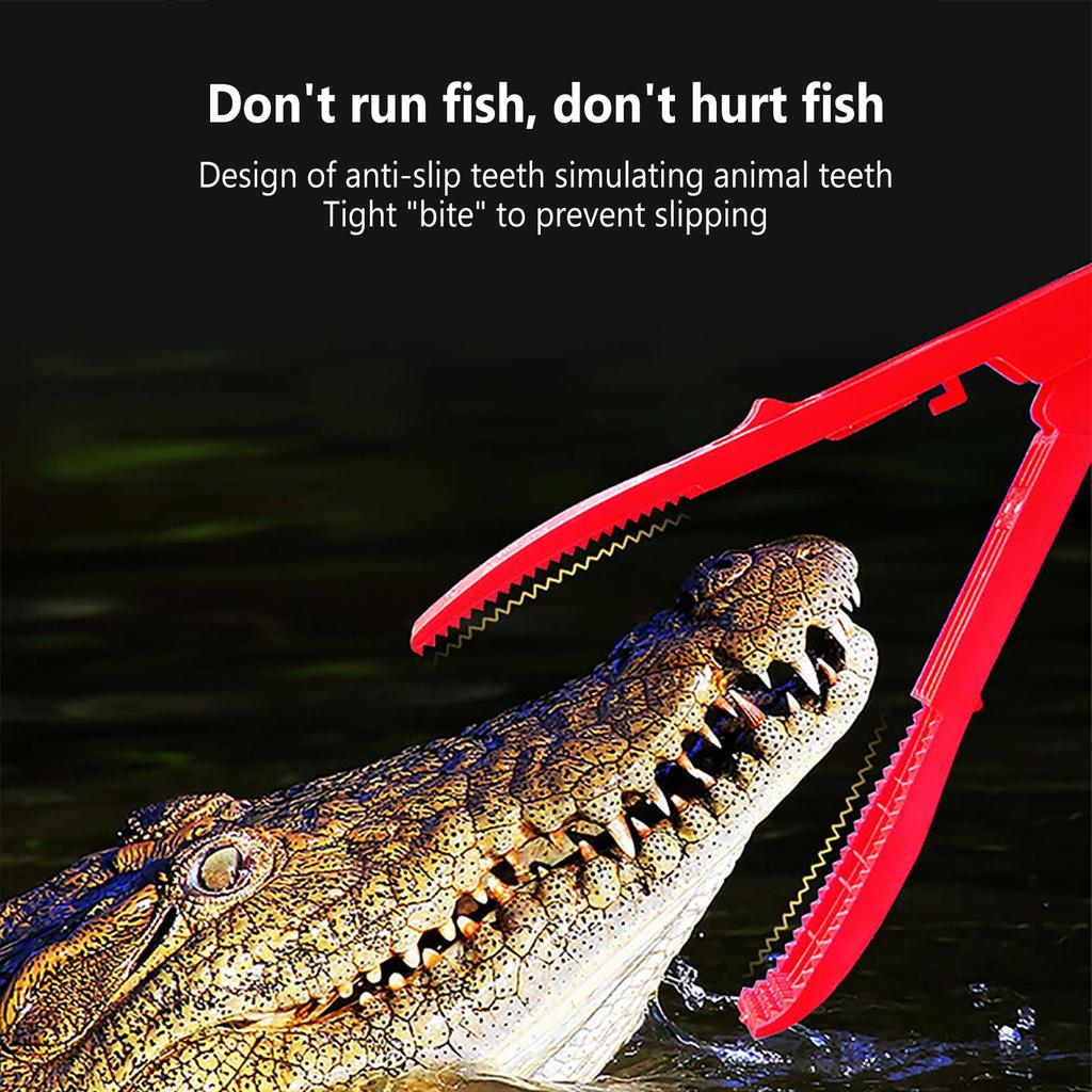Portable Fish Clamp Fish Control Device Lightweight Fish Plier Fish Catcher Fishing Gear Supplies