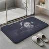 Singer L-Lana D-Del Rey Floor Mat Soft Flannel Non-Slip Rug Washable Floor Mat for Living Room Bedroom Home Decor