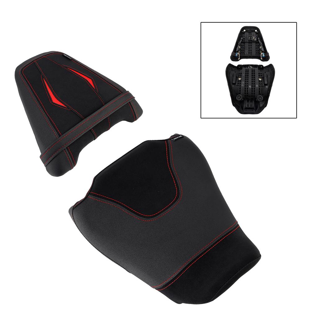 Front&Rear Raider Passenger Cushion Kit Black2 For Honda Cb650R Cbr650R 24-25
