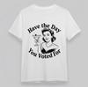 Women's Plus Size Fashion Classic T-Shirt Mens Womens Tees Top Have the Day You Voted For Retro Tee
