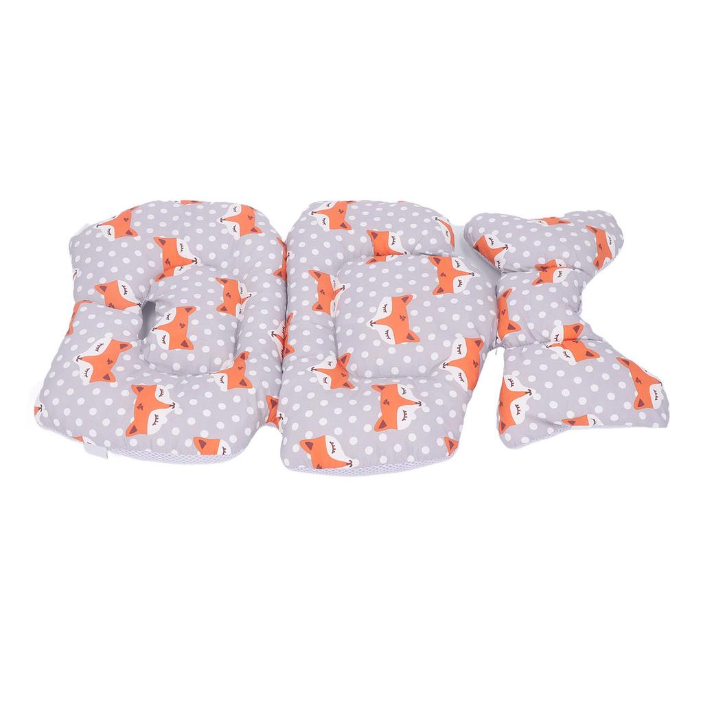 Baby Carriage Cushion Body Support Special Shaped Reduce Fatigue Washable Stroller Seat Cushions