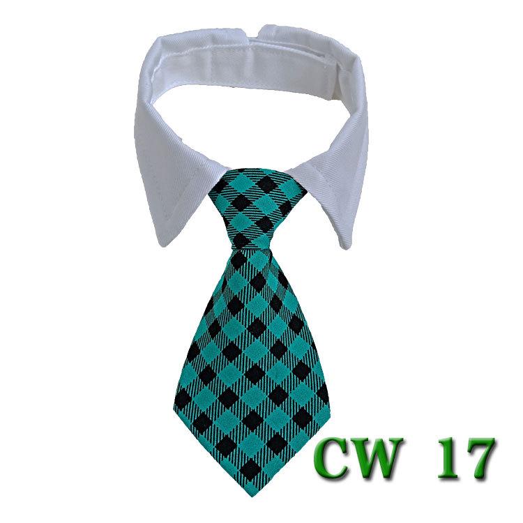 Striped Bow Tie Collar and Scarf for Dogs