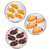 3PCS Round Air Fryer Basket Durable Stainless Steel Air Fryer Baking Pans for Cooking and Baking