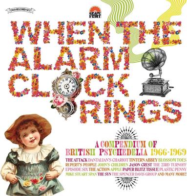 LP Record VARIOUS - When The Alarm Clock Rings: A Compe CRSEGLP137D Grapefruit Reco 2023 UK Rock