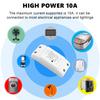 Universal Circuit Breaker Timer 10A WiFi Wireless Control Smart Switch Tuya Smart Switch Life App WiFi Voice Relay Controller