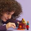 Bloque de juguete LEGO Minecraft Nether Lava Battle Educational678Game 21266