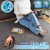 StorePocket Rug Carpet Rug Mat Washable 3 Tatami Stylish Quilt Cool Rug 180 X 230 Cm Brown Summer Cool Cool To the Touch Lightweight Nordic Plain