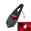 Motorcycle Rear Fender License Plate Bracket Holder LED Tail Light Rear Stop Brake Lamp for Enduro CR EXC WRF 250 400 426 450