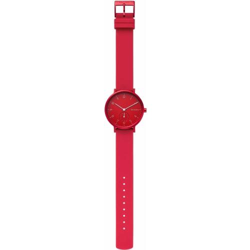 Skagen AAREN SKW2765 Women's Watch, Officially Imported, Red