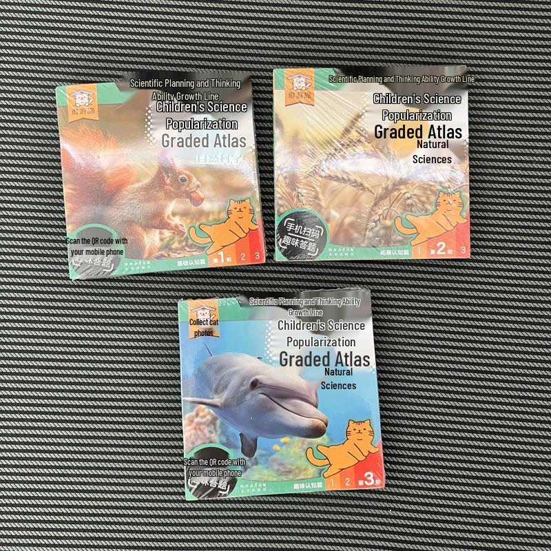 36-Volume Nature Science Picture Book Set for Kids Ages 4-7: Science Exploration and Thinking Nature Science Graded Picture Book