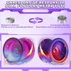 WATIEOBOO Yoyo Metal Yoyo P02 PC Switches from Responsive To Modes Perfect for and Advanced Players Set, 2-Pack (W7 + Two-Color Yoyo) - Non-Responsive