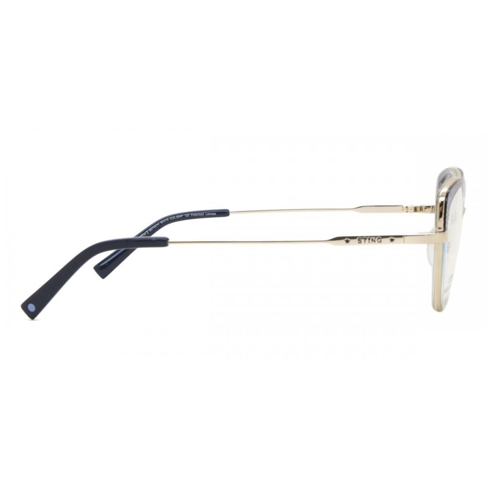Sting Sst431v With Clip On 594p Unisex Eyeglasses