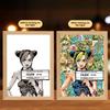 23cm/9.06in 3D Anime Motion Night Light Painting JOJO Peripherals Mirror Photo Lamp Bedroom Table Party Supplies Gift Decoration