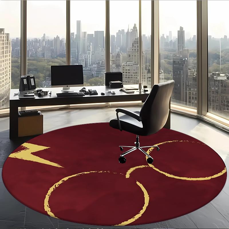 Harry Potter (23) Round Office Rug Decorative Floor Rug for Office Bedroom Living Room and Home Space