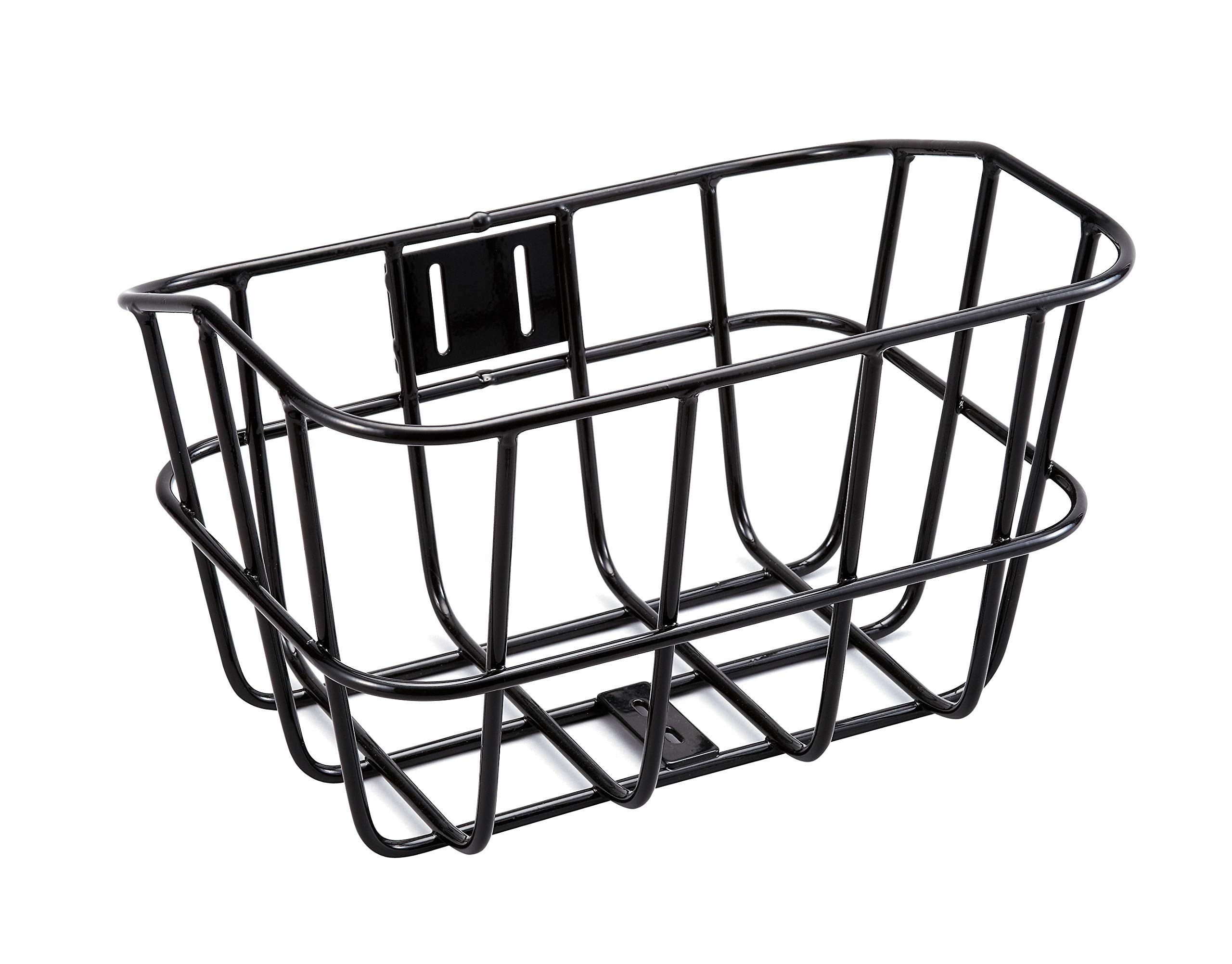 

Aluminum Bicycle Front Basket for Almidas F300 with Mounting Brackets (SSK-ALF300) - Black
