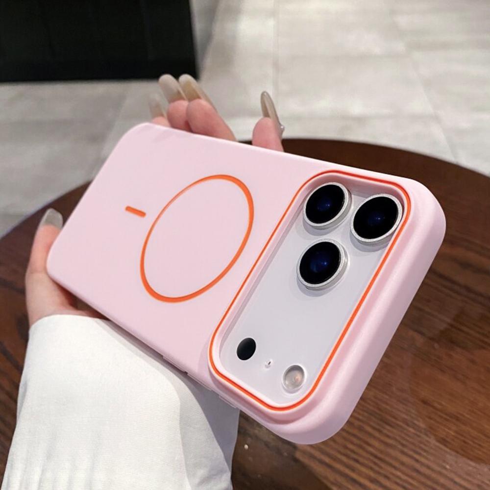 Luxury For Magsafe Soft Silicone Phone Case For iPhone 11 12 13 14 15 16 17 Pro Max Magnetic Wireless Charging Back Case Cover