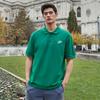 Nike Club Logo Embroidered Casual Knit Short Sleeve Polo Shirt Men Tops Green FN3895-365
