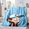 Gravity Falls Theme Printed Blanket - Perfect for Couch, Bed, Travel & Outdoor Use | Machine Washable, Cozy & Durable.