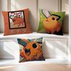 ANIME Chainsaw Man Pochita Kawaii Kissenbezug für Schlafzimmer und Wohnzimmer Sofa Dekorative Kissenhülle