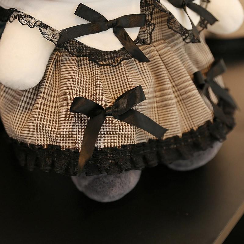 Gothic Kuromi My Melody Plush Doll Soft Stuffed Toy Birthday Gift