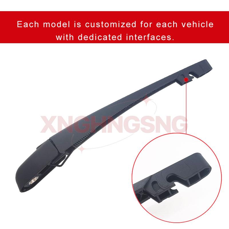 Premium Natural Rubber Boneless Rear Windshield Wiper for Assembly for Morris Garages MG Gloster Cars