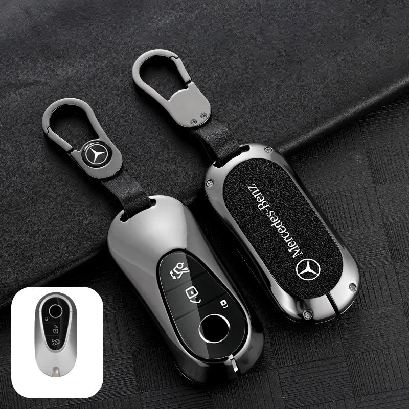 2025 Neue Auto Schlüsselhülle Abdeckung Schlüsselanhänger für Mercedes Benz 2022 C S-Klasse W206 W223 S350 C260 C300 S400 S450 S500 Schutz Auto Acc
