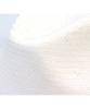 Yunibeosyeolkemiseuteuli Summer Basic Line White Fedora Summer Hat