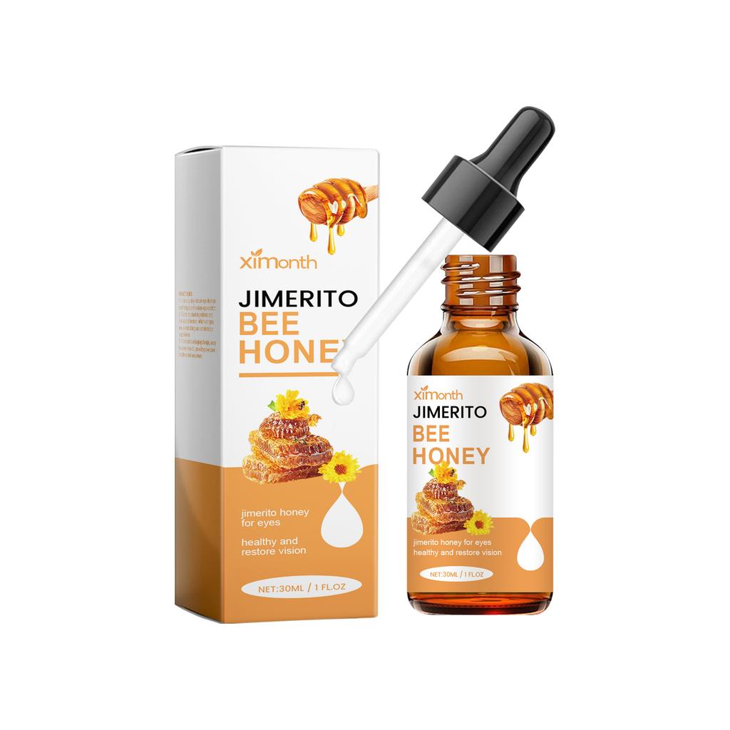 Miel Cuidado de Ojos Líquido Sérum Hidratante para Ojos Suave Solución Diaria para el Cuidado de los Ojos Refrescante Hidratante Cuidado de la Piel de los Ojos