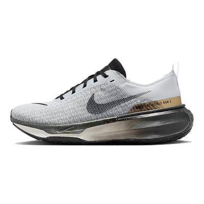 ZoomX Invincible 3 Light Smoke Grey Gold Men Sneakers White Dark-Smoke-Grey Black IB2756-100