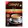 Girnar Instantkaffee 3 in 1 zuckerreduziert Premix Box 80g 10 Beutel Feiner aromatischer gemahlener Kaffee