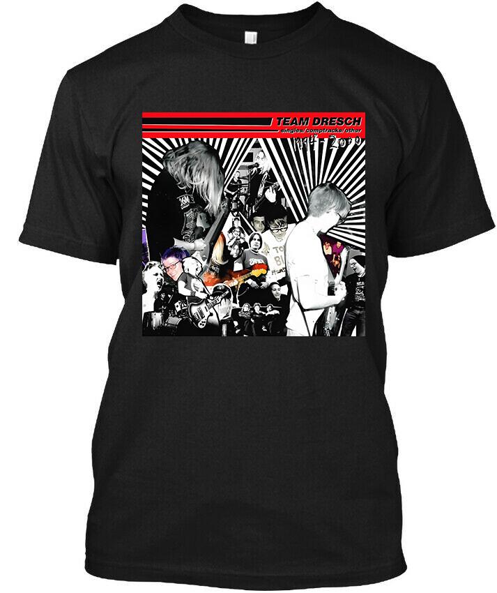 New! Popular Team Dresch Singles & Comptracks American Music Logo T-Shirt S-4XL M