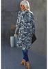 European and American Style Green Long Knitted Cardigan - Autumn/Winter Loose Jacket