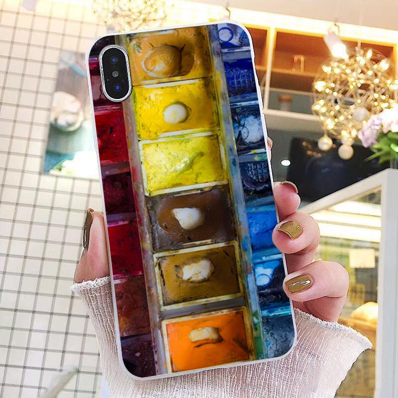 

Watercolors Set Paint Palette Painting Box Phone Case For iPhone 17ProMax Air 16 15 14 13 Pro Max 15 16 Pro 15Plus iphone 15