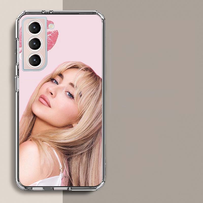 Singer S-Sabrina C-Carpenter Phone Case For Samsung A16 A26 A36 A56 A17 A15 A25 A35 A55 A14 A24 A34 A54 A04S A05S Galaxy Note 20