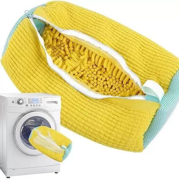 1Pc Shoe Washing Machine Bag Dryer Laundry Shoe Bag Reusable Dustproof Shoe Bag Cleaning Bag Suitable for Tennis Sports Shoes