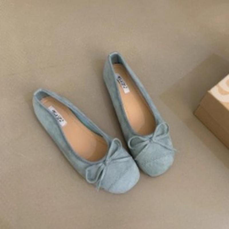 Elegant Flat Shoes Single Shoes Women's Shoes Soft-soled Ballet Shoes
