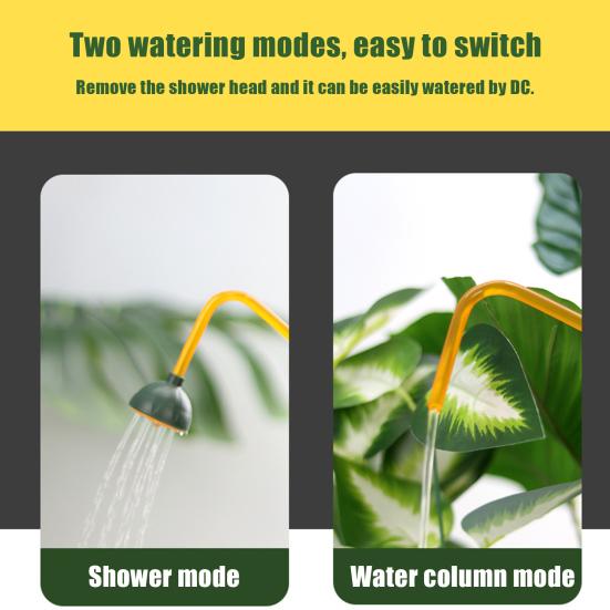 0.45L Fideler İçin Sulama Kabı Çıkarılabilir Duş Başlığı ile Sıkma Şişesi Ev Bitkileri İçin Sukulent Sulama Şişesi