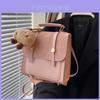 Fashionable Multi-functional Women's Backpack Stylish Casual Pu Material Waterproof Design
