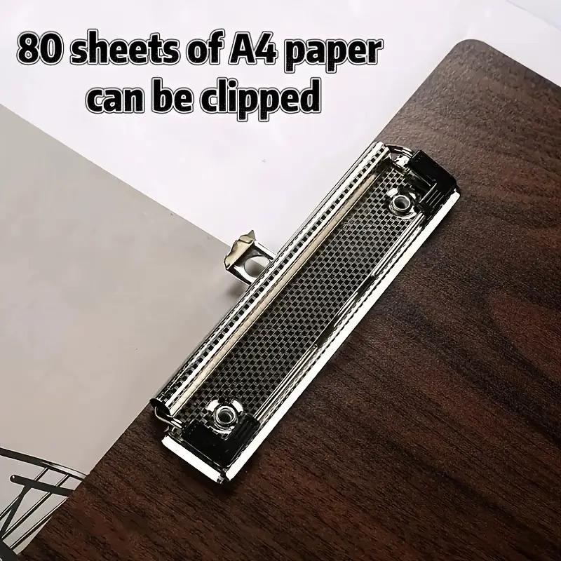 A4 Holz Menü Papierklemme Brett Schild Plakat Halter Akten Dokument Klemmbrett Schreib Schiene Platte Klemme Klemme Mappe