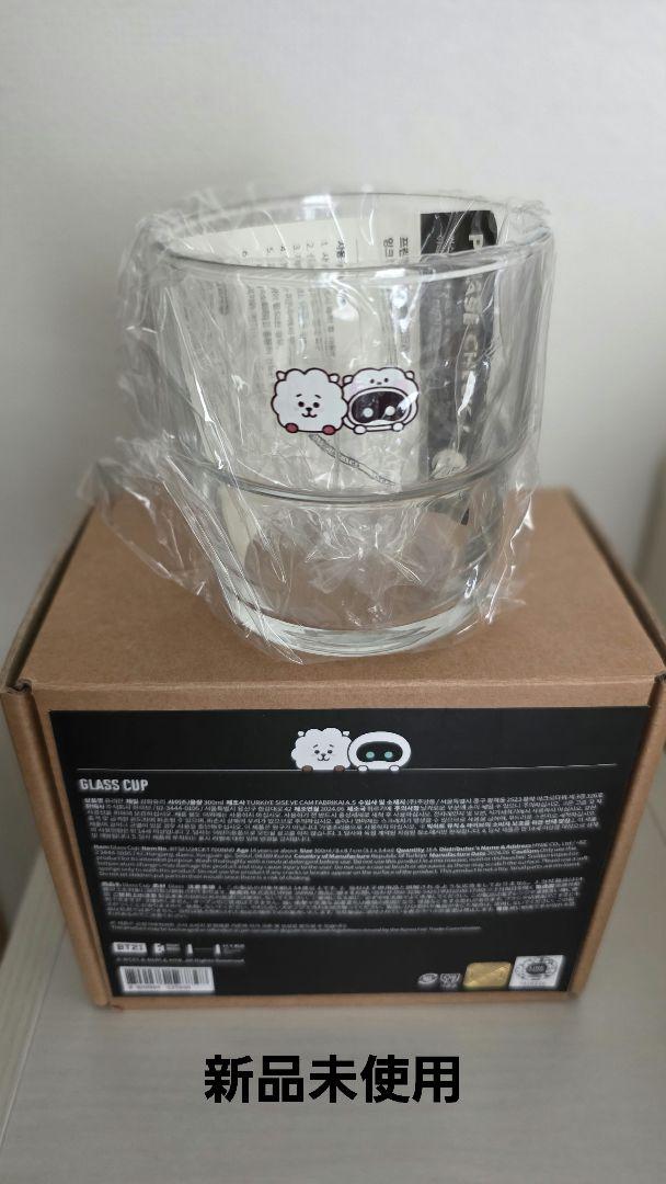 

[USED] BTS JIN 2024 FESTA RJ x Wood Glass Cup