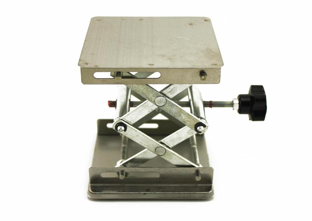 Naissant Laboratory Equipment, Lab Jack, Stainless Steel, Mini Lifting Platform, Height Adjustable Platform