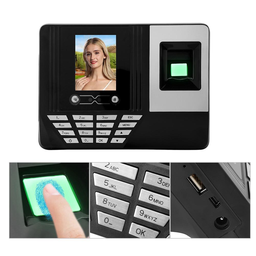 2.8 Inch Face Fingerprint Recognition Attendance Machine
