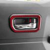 For Suzuki Jimny 2019‑2025 Carbon Fiber Inner Door Handle Frame Interior Pull Bowl Trim Car Styling Decoration Car Accessories