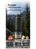 Compact Portable Coffee Maker: Fully Automatic, Heated, 3-in-1 Digital Display for Home, Camping, and Travel Use.
