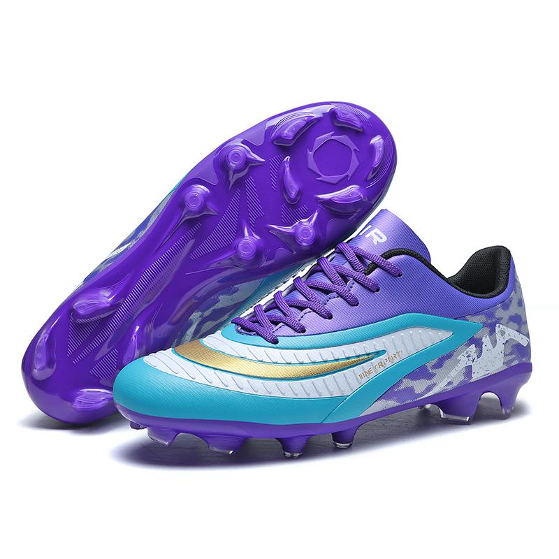 New Men Soccer Shoes Training Ultralight Wholesale Breathable Unisex Football Boots Professional Indoor Futsal Drop Shipping